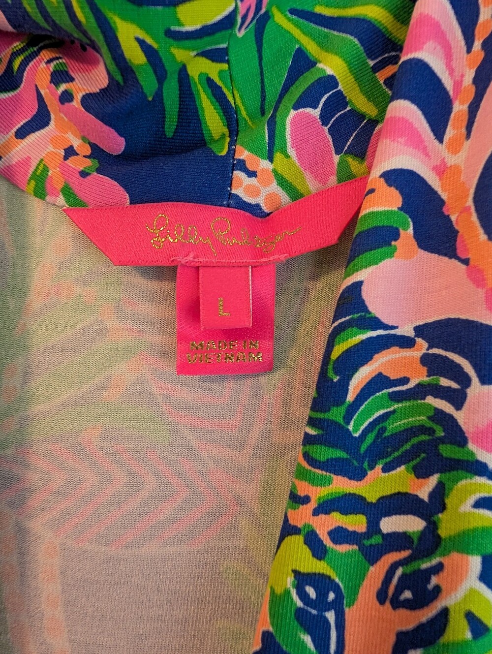 Lilly Pulitzer Pearce Maxi Dress Borealis Blue How You Like Me Prowl Size Large - Picture 2 of 7